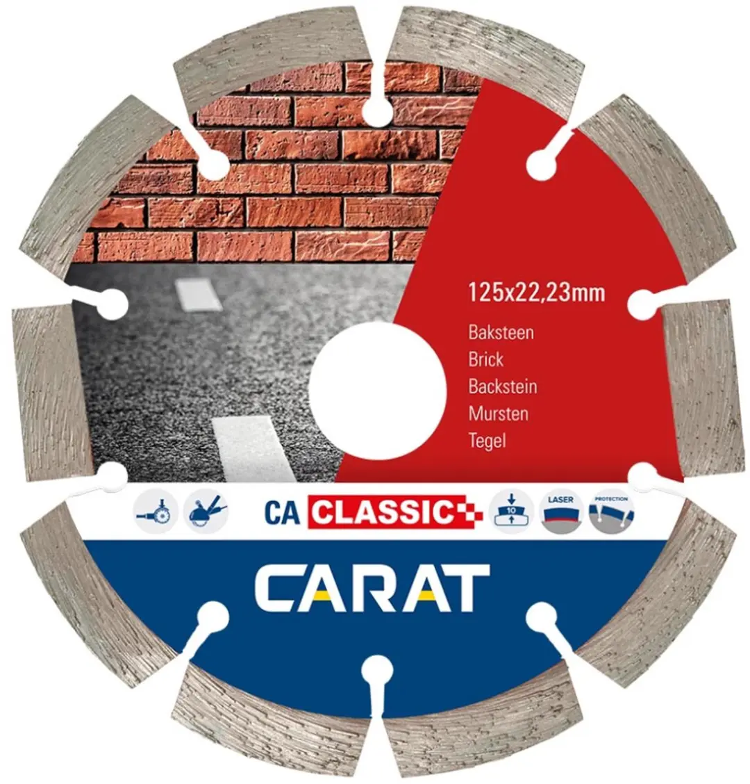Carat CA CLASSIC Diamantzaag 125x22,23mm CAC1253000