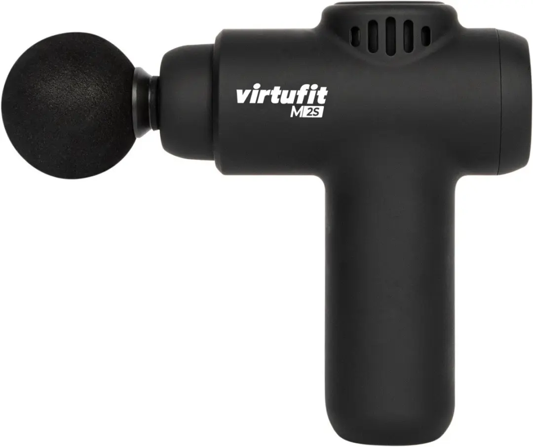 VirtuFit M2S Mini Massagegun - 4 Opzetstukken - Zwart - afbeelding 6 van 6