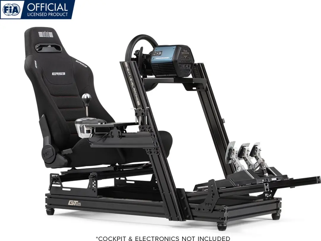 Next Level Racing ERS3 Elite NLR-E052 Racestoel - Stof & Mesh - Zwart - afbeelding 6 van 6