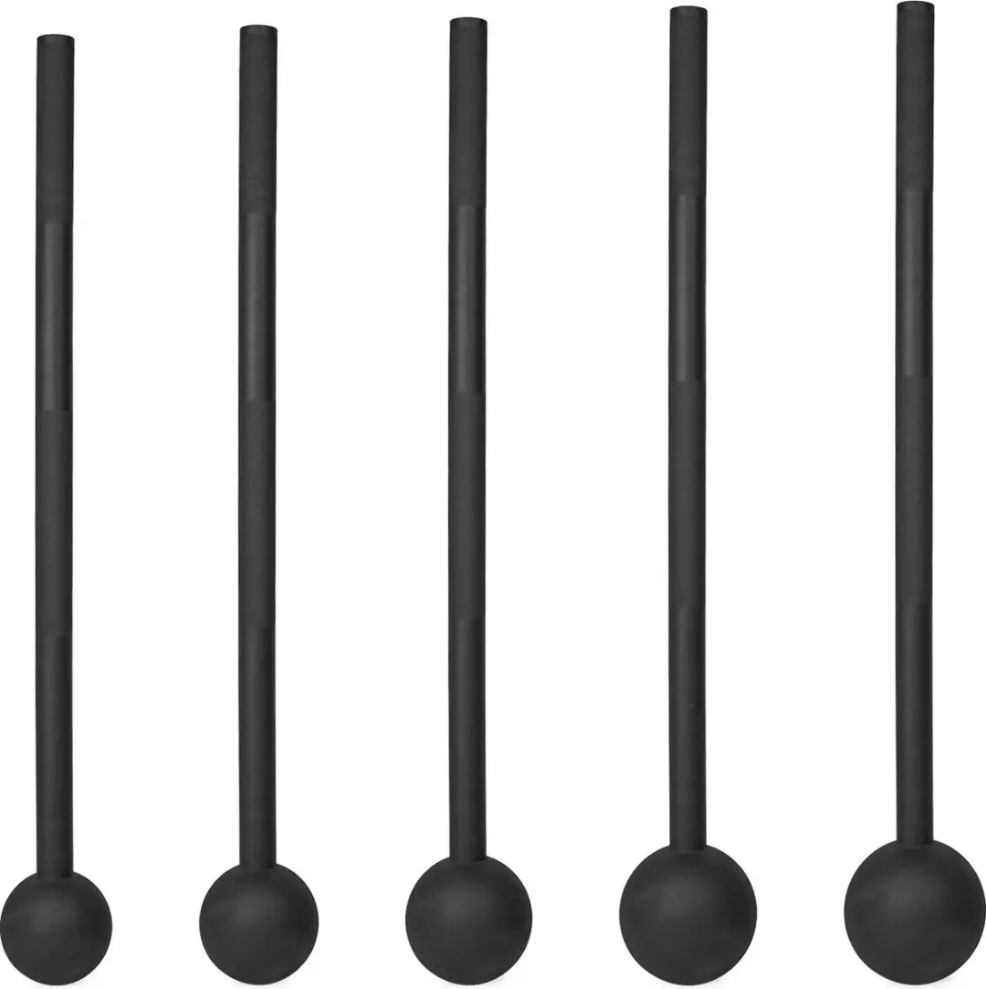 VirtuFit Macebell Set 5 Stuks - 4-12 kg Zwart