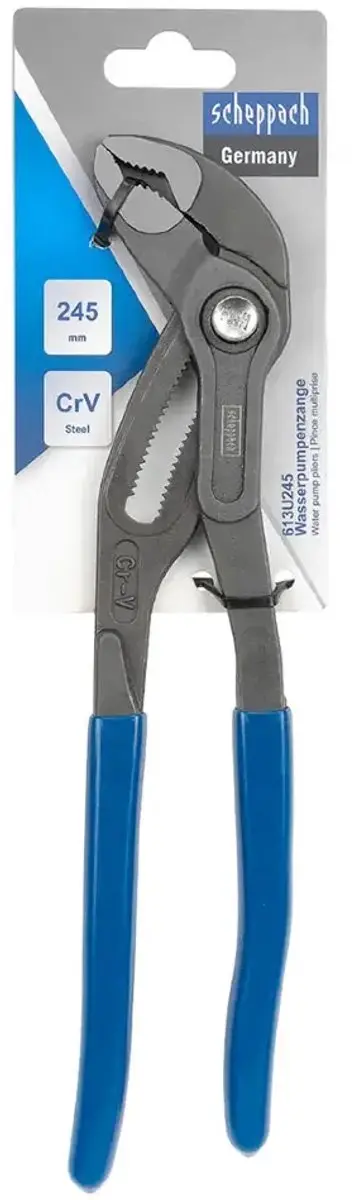 Scheppach SCH-613U245 Instelbare Tang 245mm - Zwart/Zilver
