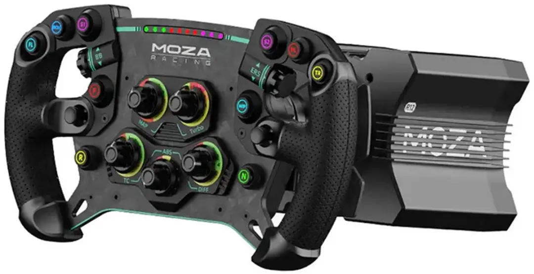 Moza Racing R12 V2 + GS V2P Stuurwiel Bundle