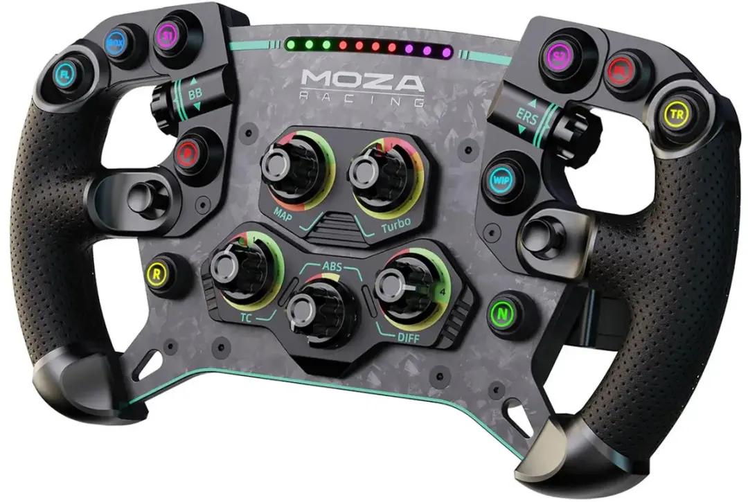 Moza Racing R12 V2 + GS V2P Stuurwiel Bundle - Direct Drive