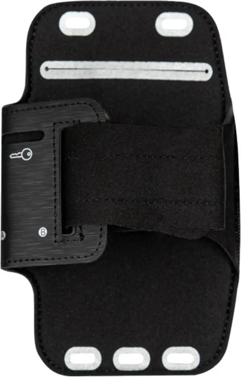 VirtuFit Hardloop Telefoon Armband Pro - One Size - Zwart/Transparant