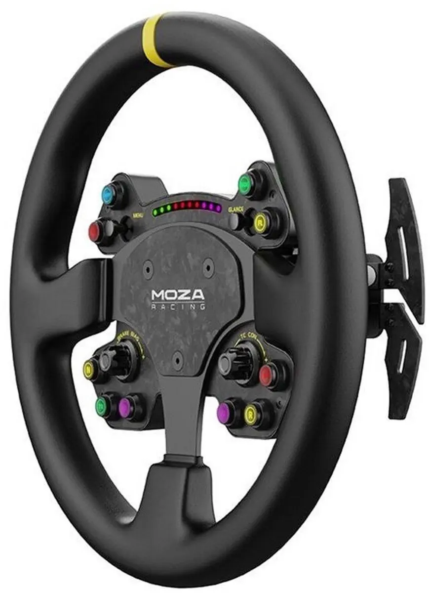 Moza Racing RS V2 GT-stuurwiel 330mm - Magnetische shifters