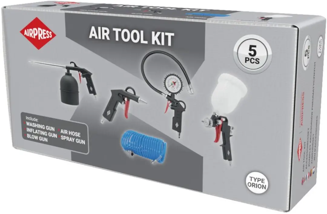 Airpress Orion 5-delig Accessoiresset