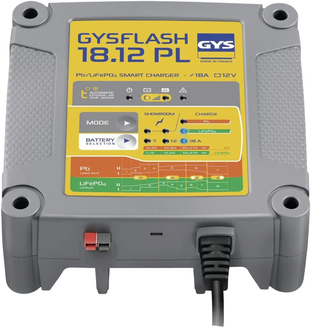 Gys GYSflash 18.12 PL Acculader