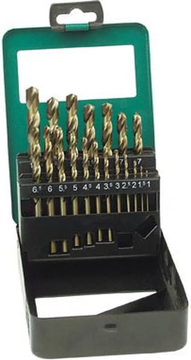 Brüder Mannesmann M54319 Metaal Spiraalboorset