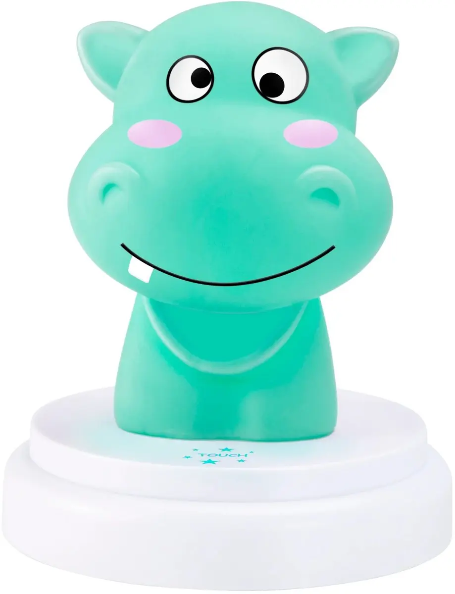 Alecto Silly Hippo LED Nachtlampje