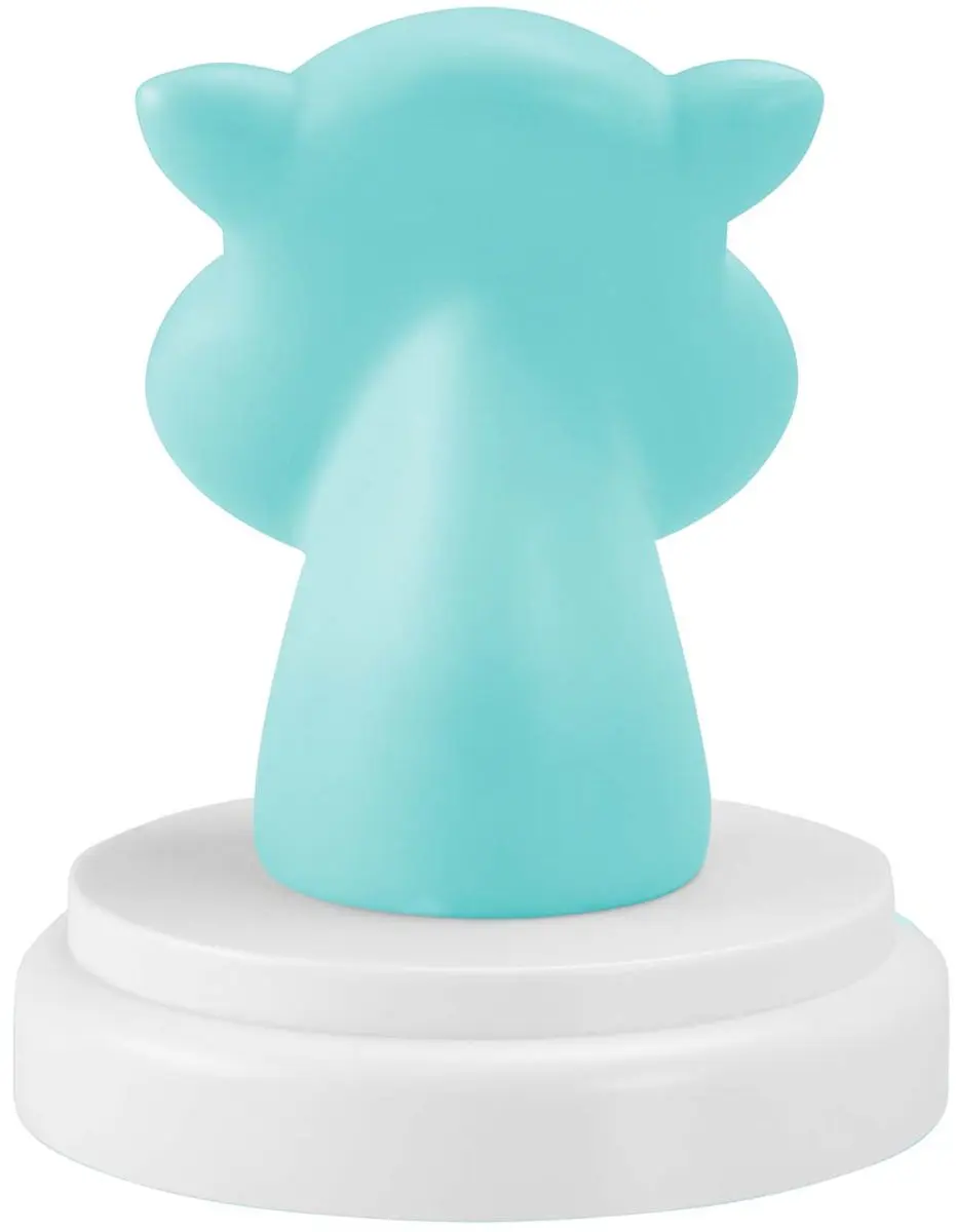 Alecto Silly Hippo LED Nachtlampje - Nijlpaard Blauw