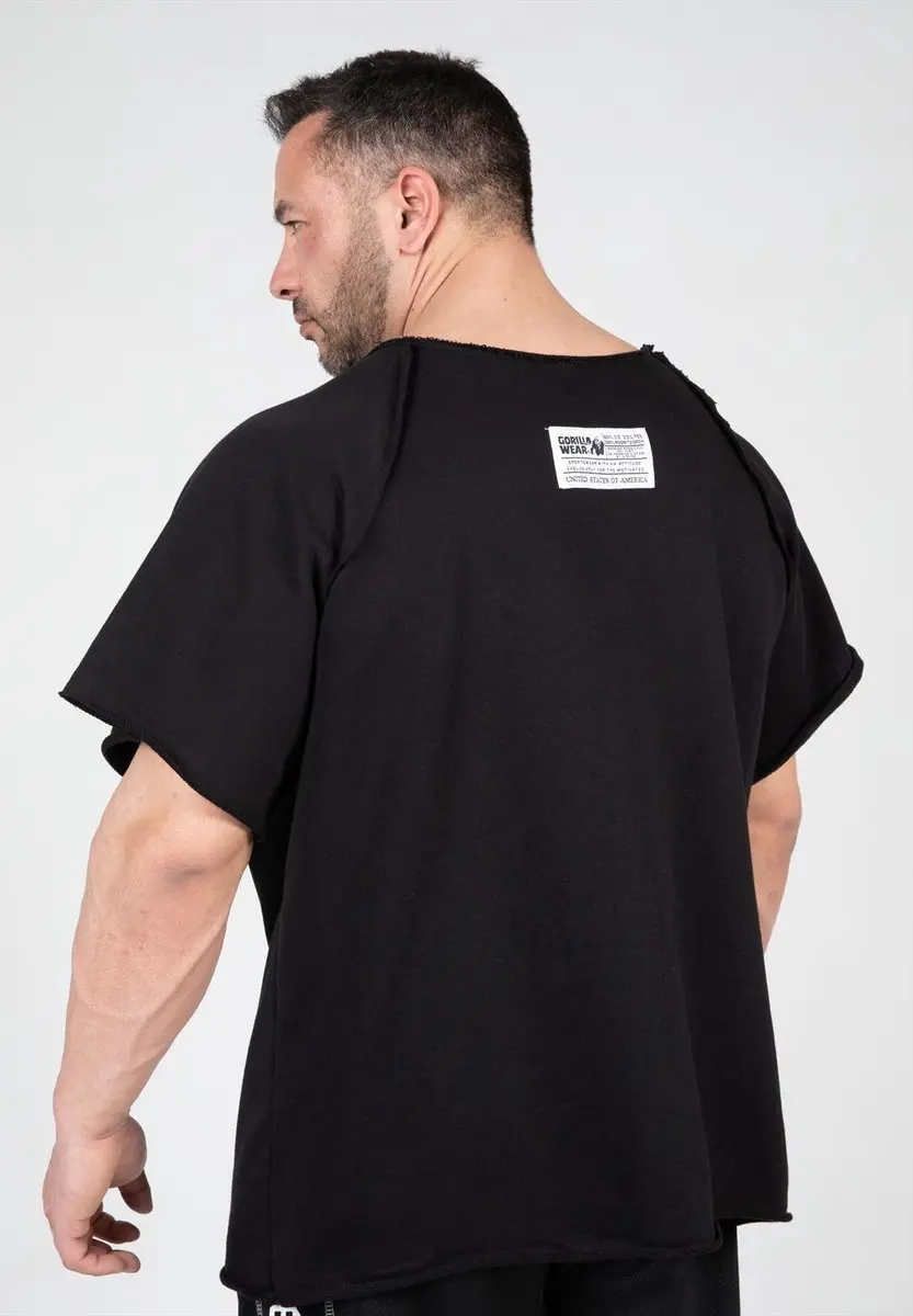 Gorilla Wear Classic Workout Top - Zwart 2XL/3XL - afbeelding 6 van 6