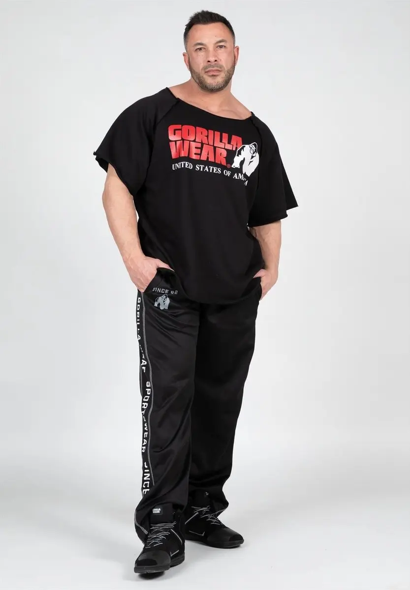 Gorilla Wear Classic Workout Top - Zwart 2XL/3XL