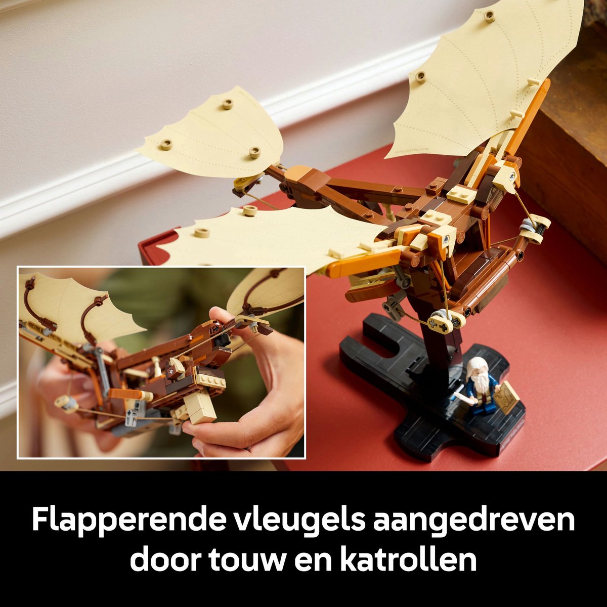 LEGO Icons De vliegmachine van Leonardo da Vinci - 10363