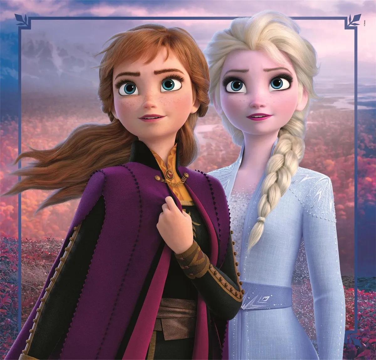 Clementoni Disney Frozen Puzzel 348 Stuks - Roze
