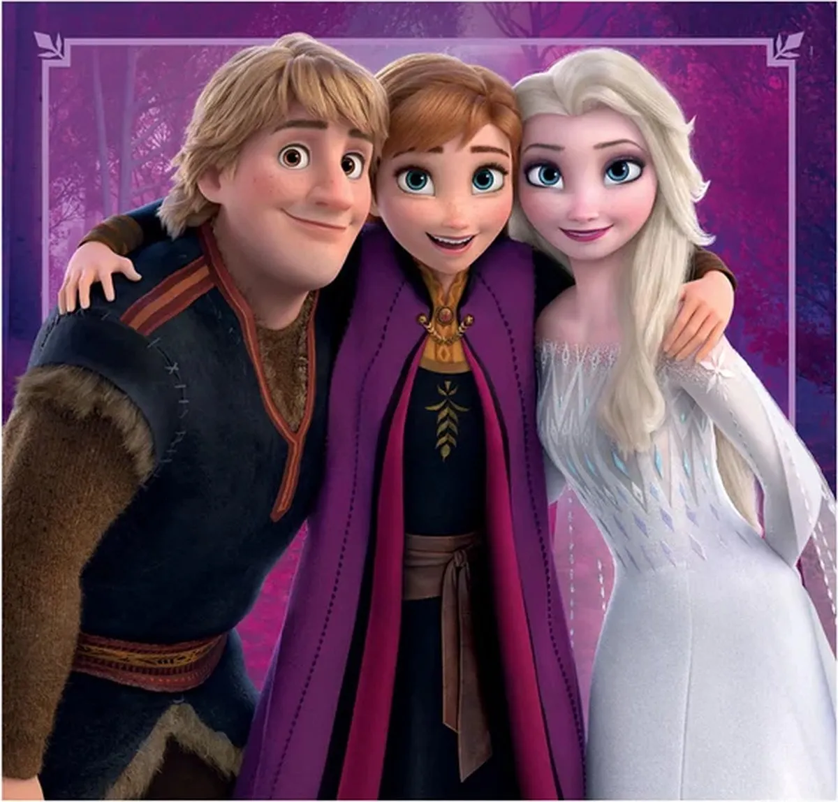 Clementoni Disney Frozen Puzzel 348 Stuks - Roze