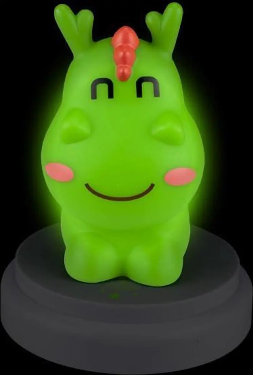 Alecto CUTE DRAGON LED Nachtlampje - Draak Groen - 2700K - afbeelding 6 van 6