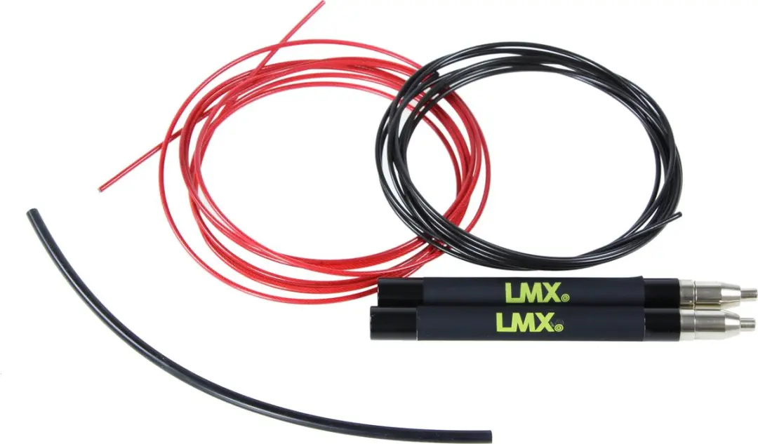 LifeMaxx Speed Rope Pro - Gecoate Staalkabels - 2 Stuks