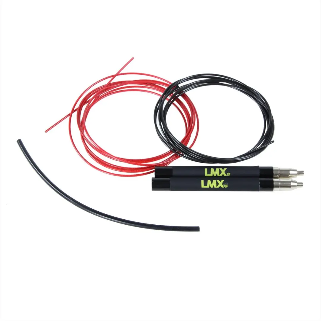 LifeMaxx Speed Rope Pro - Gecoate Staalkabels - 2 Stuks