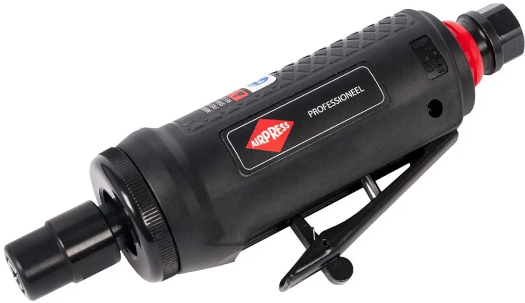 Airpress Mini Stiftslijper 6mm - 312 l/min - Rood/Zwart