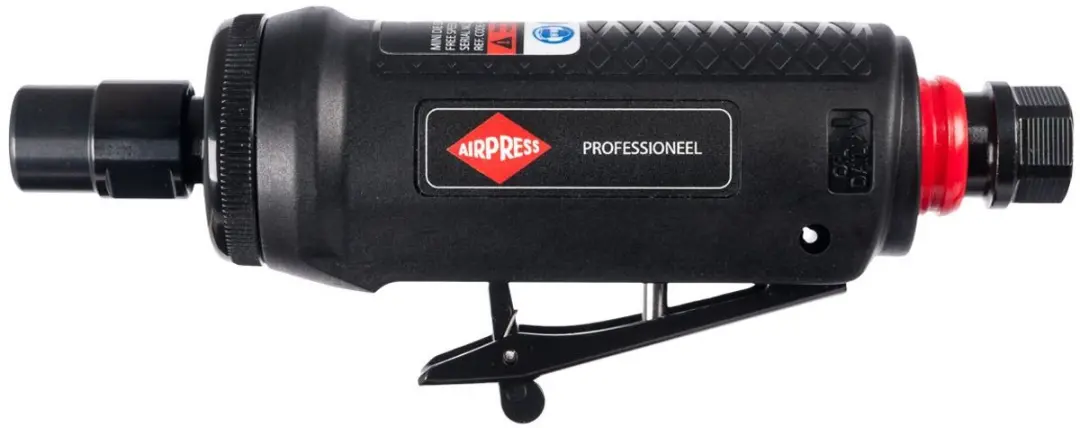 Airpress Mini Stiftslijper 6mm - 312 l/min - Rood/Zwart
