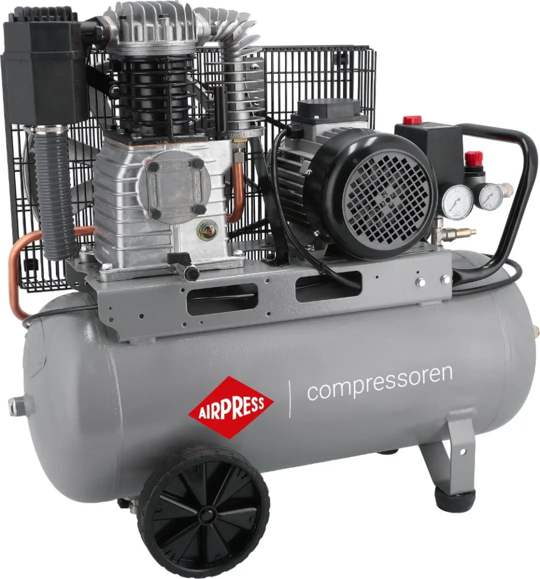Airpress HK 425-50 Pro Compressor 10 bar 2.2kW 317l/min - 50L Grijs