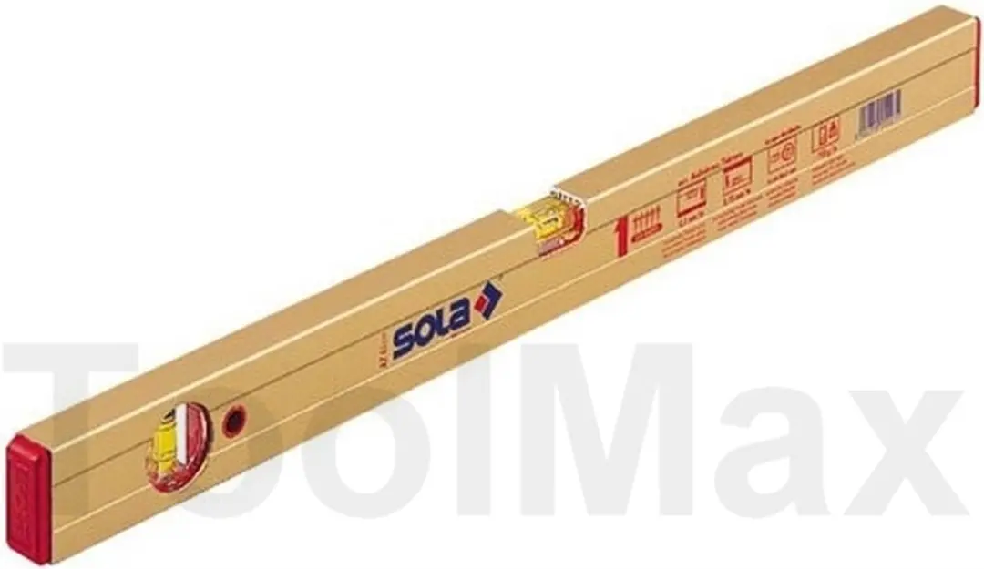 Sola AZ Serie Aluminium Waterpas 200cm - Gouden Anodisering