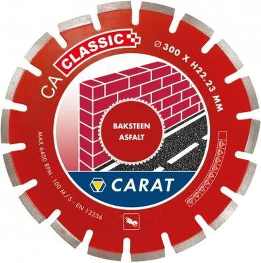 Carat Diamantzaag Ø150mm Ca Classic - Baksteen/Asfalt