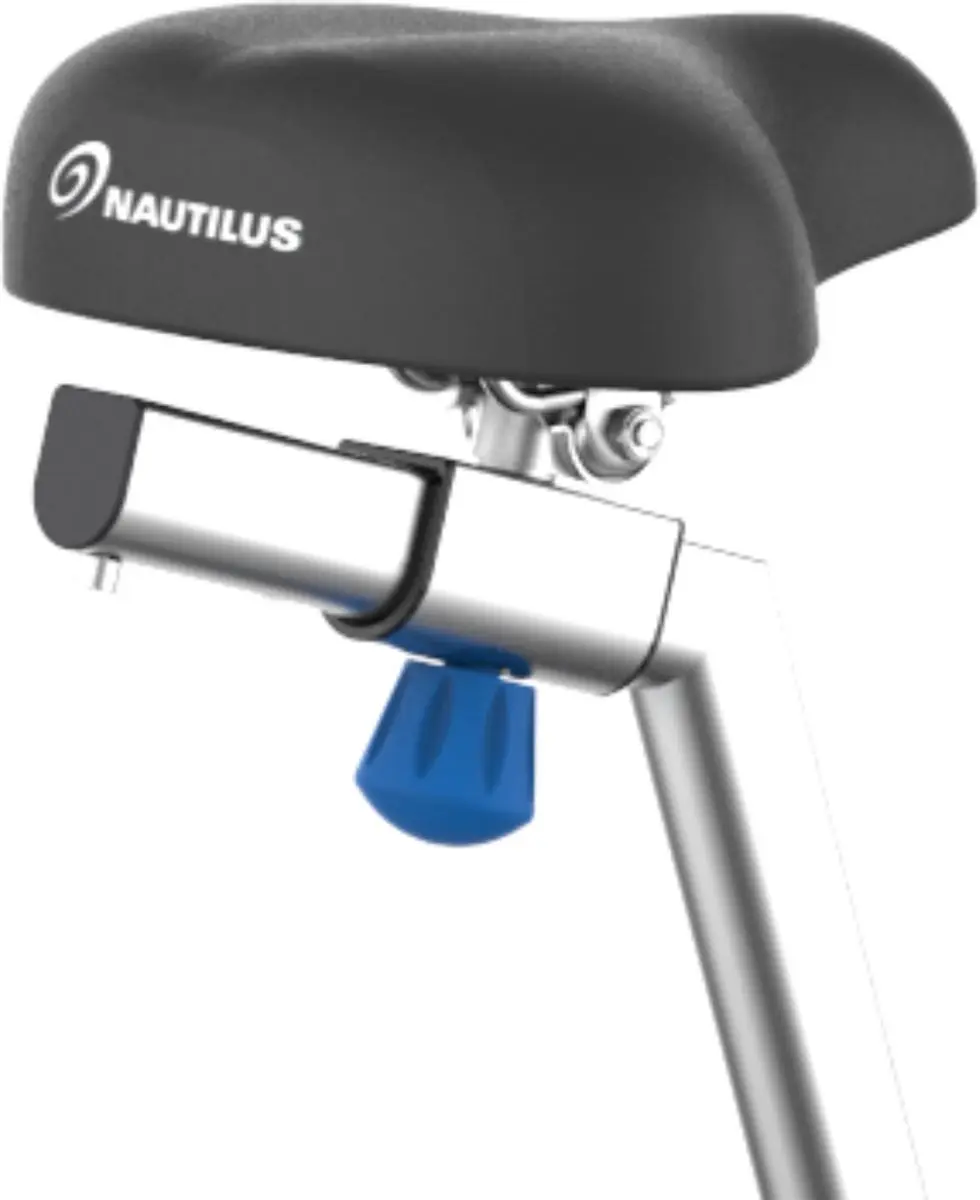 Nautilus U627 Ergometer Hometrainer - 16 Programma's - 32 Niveaus - Zwart