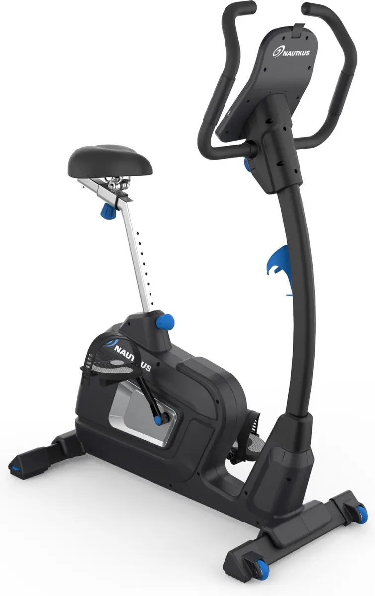Nautilus U627 Ergometer Hometrainer - 16 Programma's - 32 Niveaus - Zwart