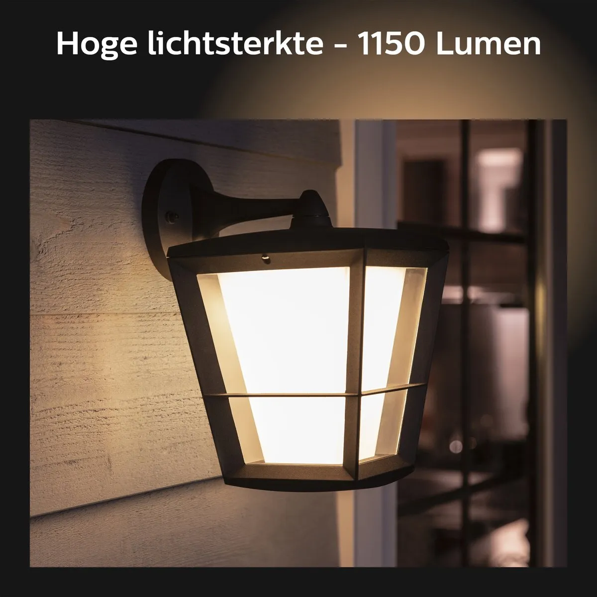 Philips Hue Econic Muurlamp - Zwart