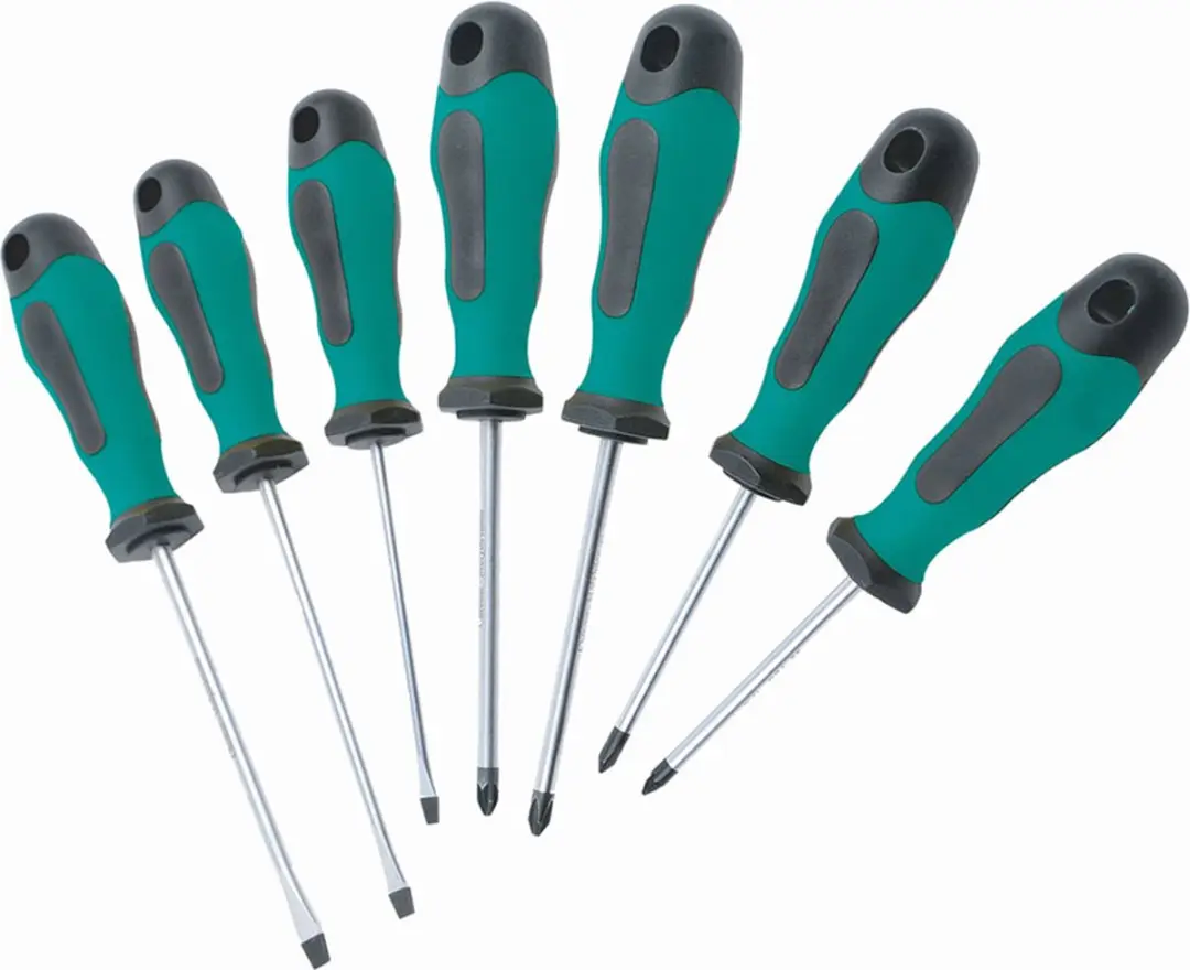 Brüder Mannesmann DS11116 Schroevendraaierset 7-delig