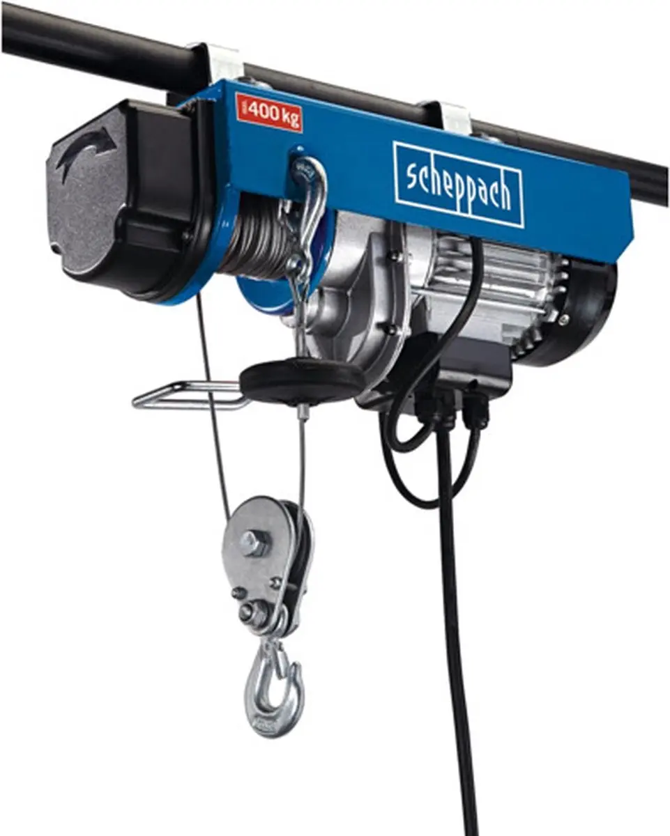 Scheppach HRS400 Elektrisch Katrol 200 kg