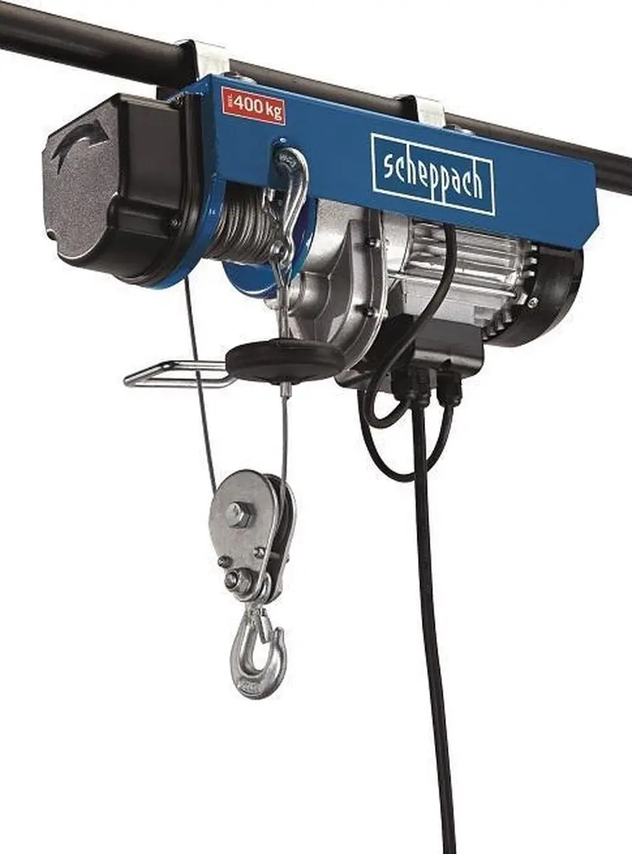 Scheppach HRS400 Elektrisch Katrol 200 kg