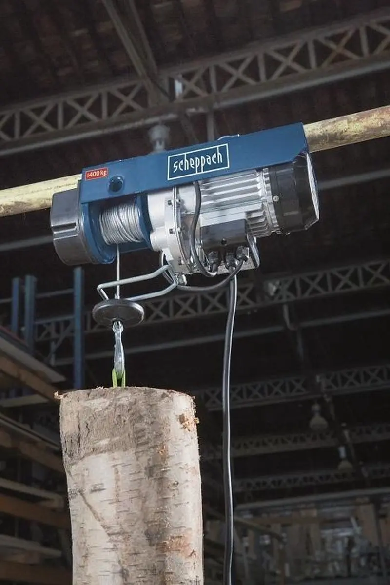 Scheppach HRS400 Elektrisch Katrol 200 kg
