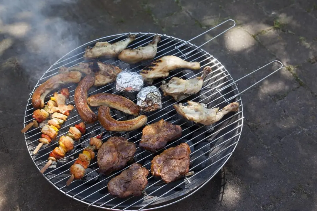 Esschert Design BBQ Rooster 52cm - Grijs