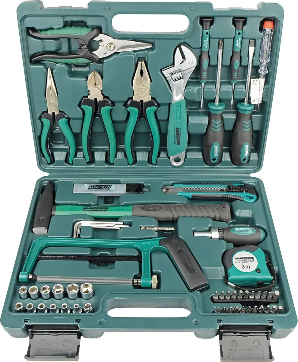 Brüder Mannesmann M29074 Gereedschapset 74-delig