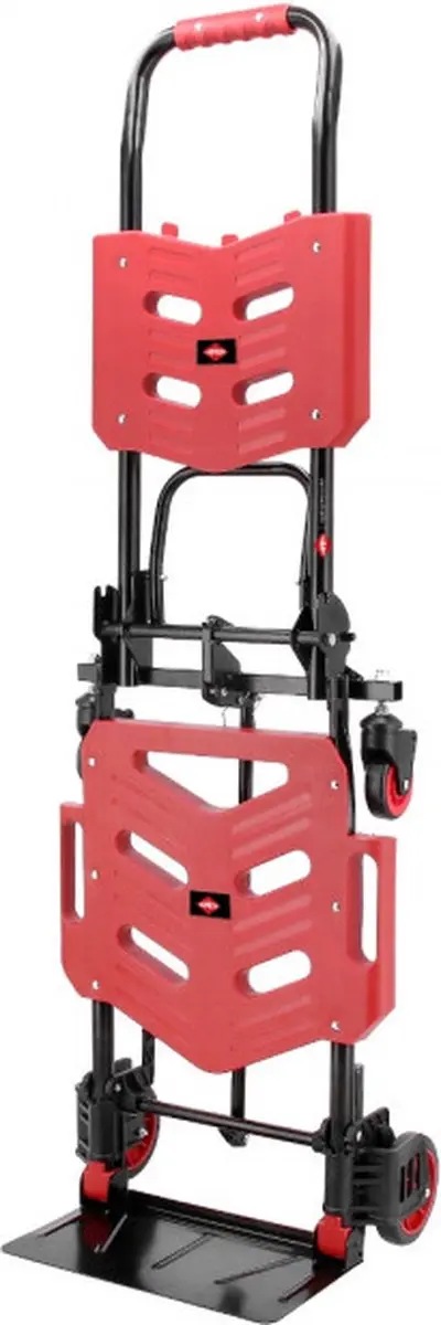 Airpress Opvouwbare 2-in-1 Steekwagen 4 Wielen