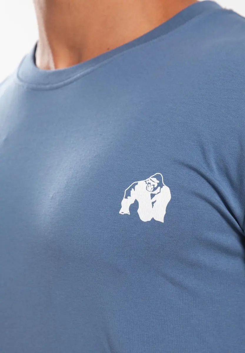Gorilla Wear Warren T-shirt - Coronet Blauw L - afbeelding 6 van 6