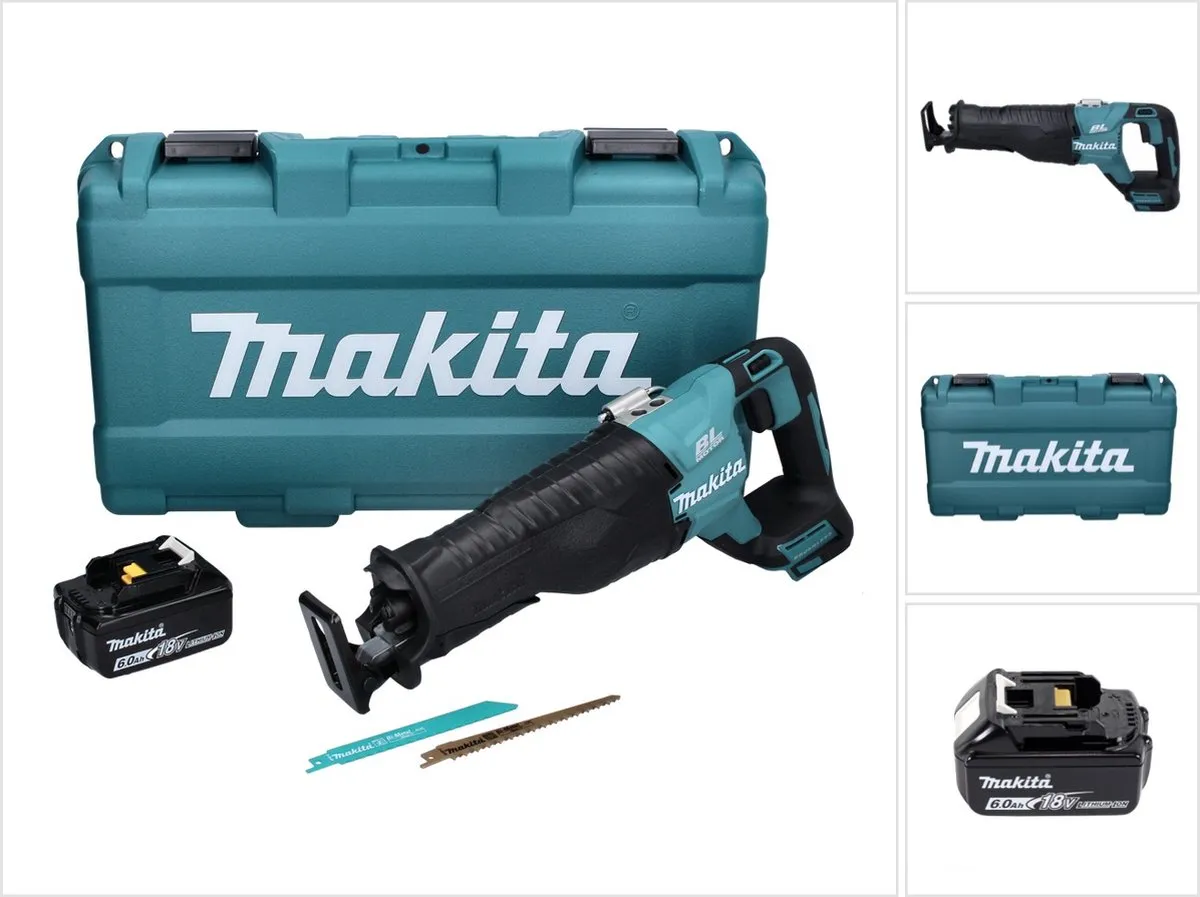 Makita DJR 187 G1K Accu Reciprozaag 18V