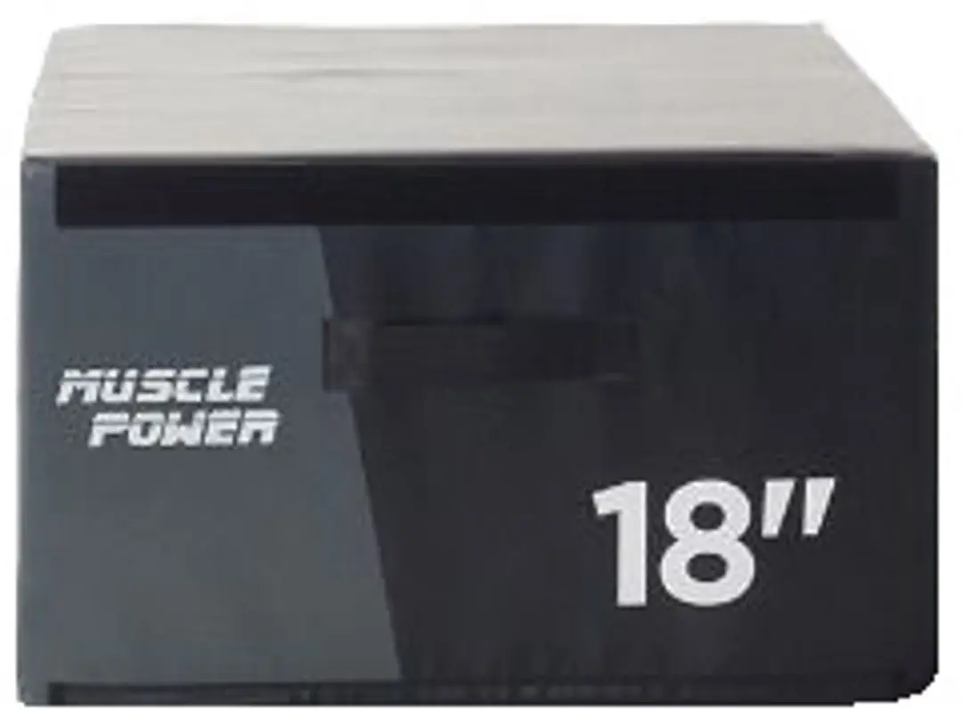 Muscle Power Safe Plyo Box 18