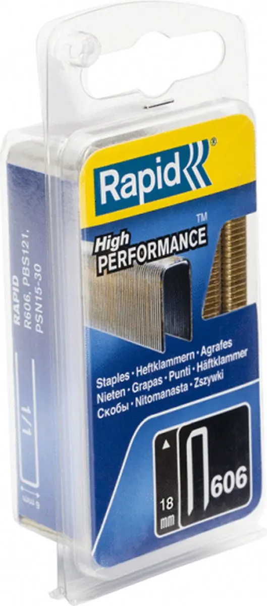 Rapid Nieten No 606 - 18mm - 600 Stuks