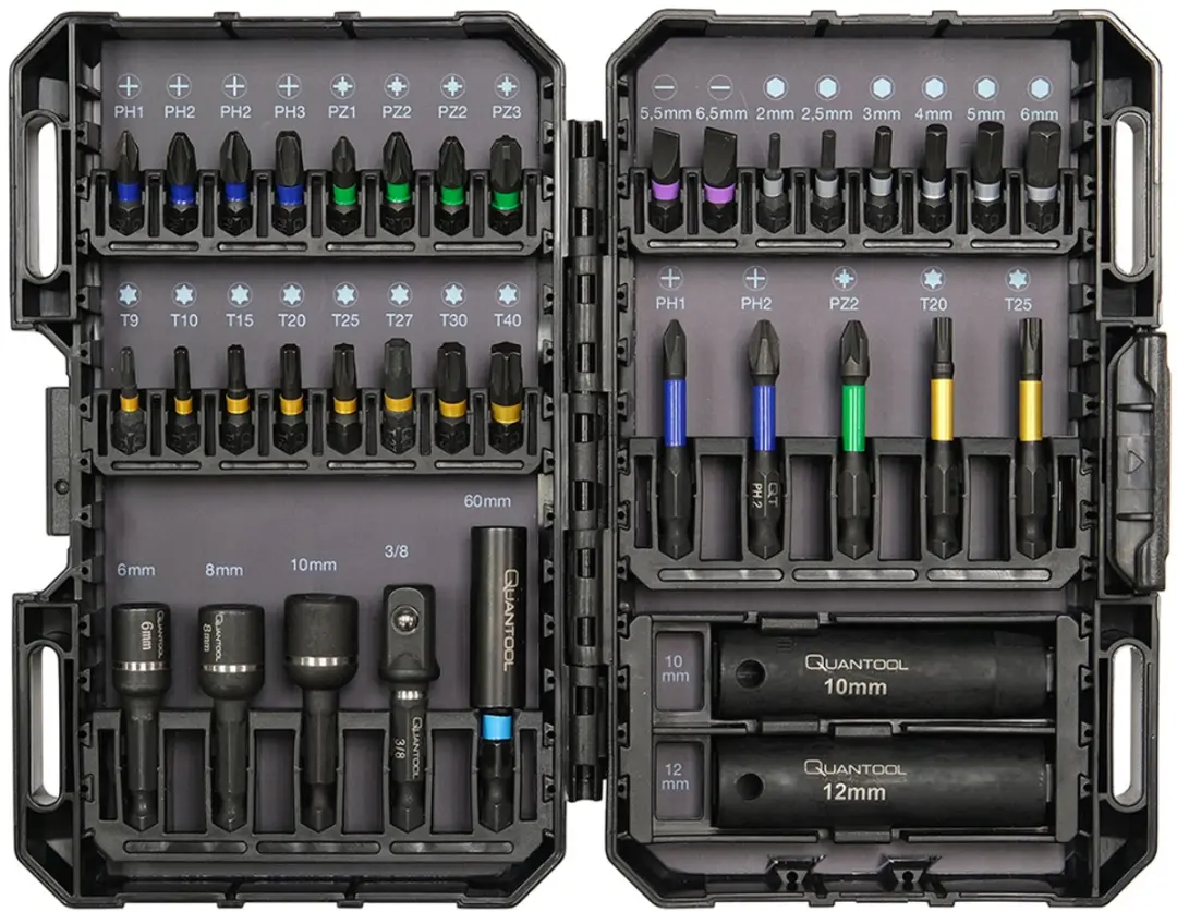Brüder Mannesmann Q25236 Bitset Metaal - 24 Stuks