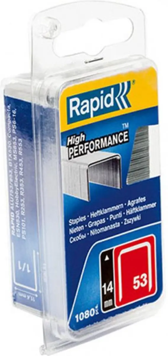 Rapid Nieten No 53 - 14mm - 1000 Stuks