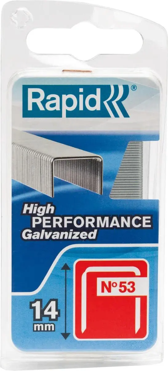 Rapid Nieten No 53 - 14mm - 1000 Stuks