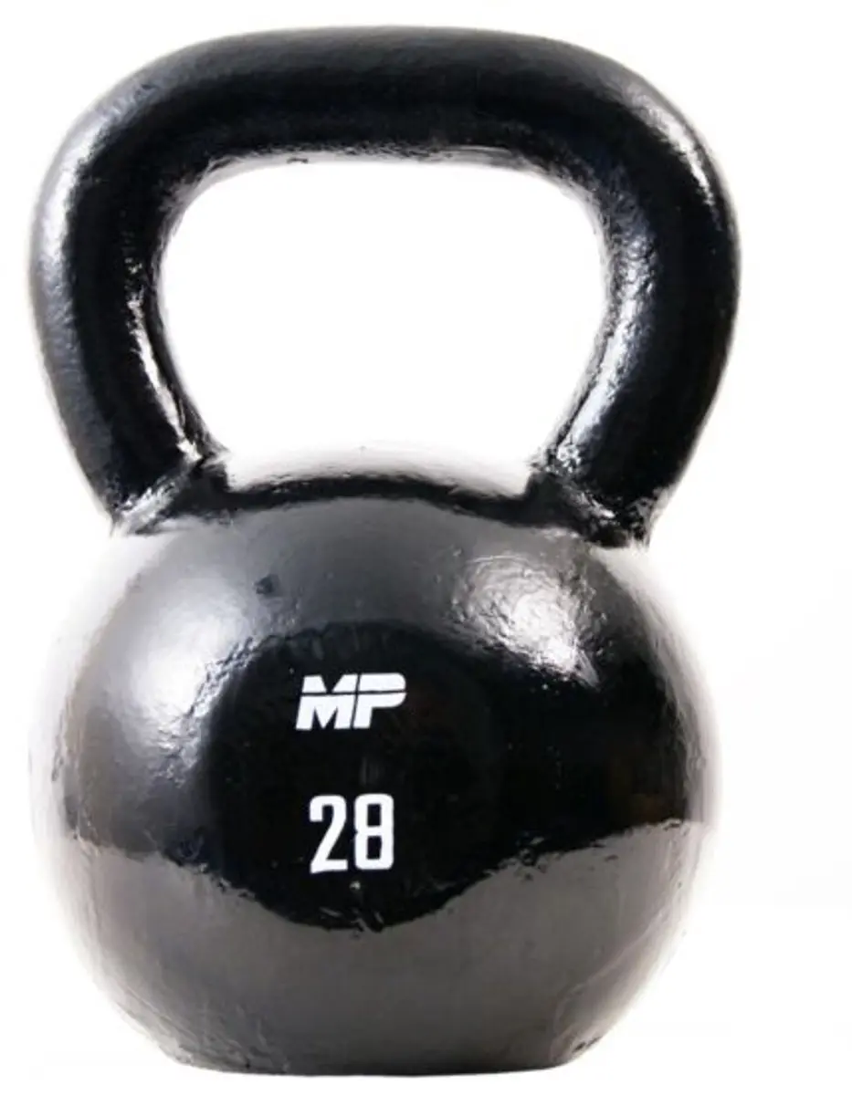 Muscle Power Gietijzeren Kettlebell 28 kg