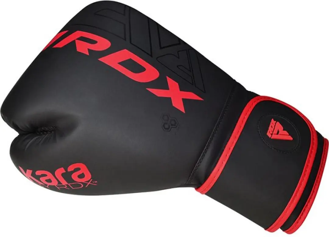 RDX Sports F6 Kara Bokshandschoenen 12 oz - Rood