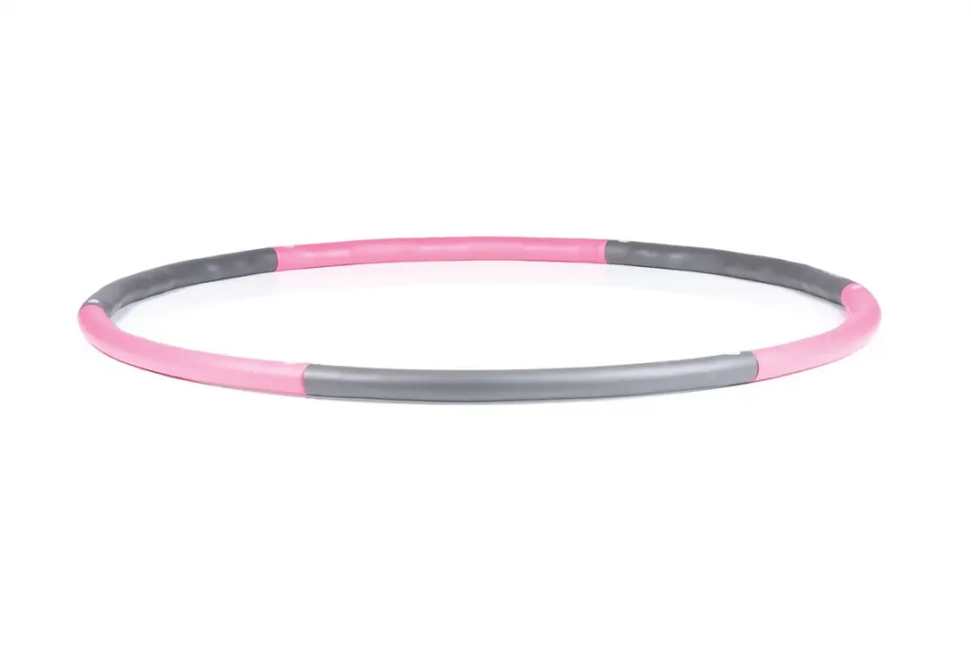 Gymstick Fitness Hoepel 1,5 kg - Grijs/Roze