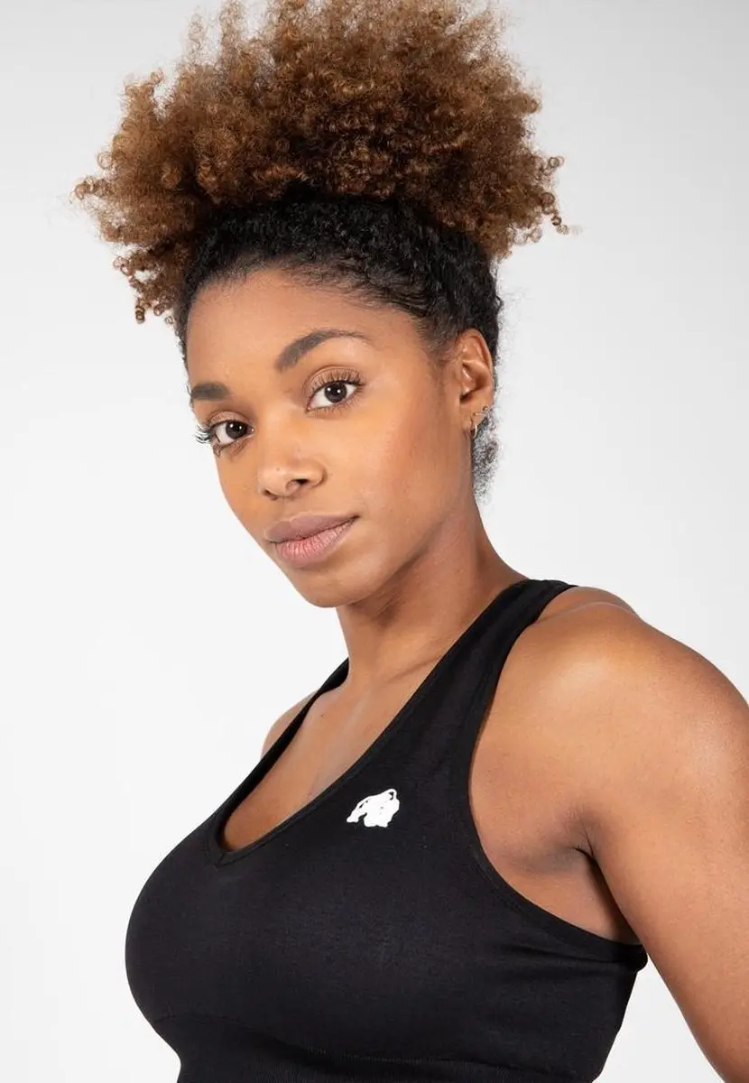 Gorilla Wear Neiro Seamless Sportbeha - XS/S - Zwart - afbeelding 6 van 6
