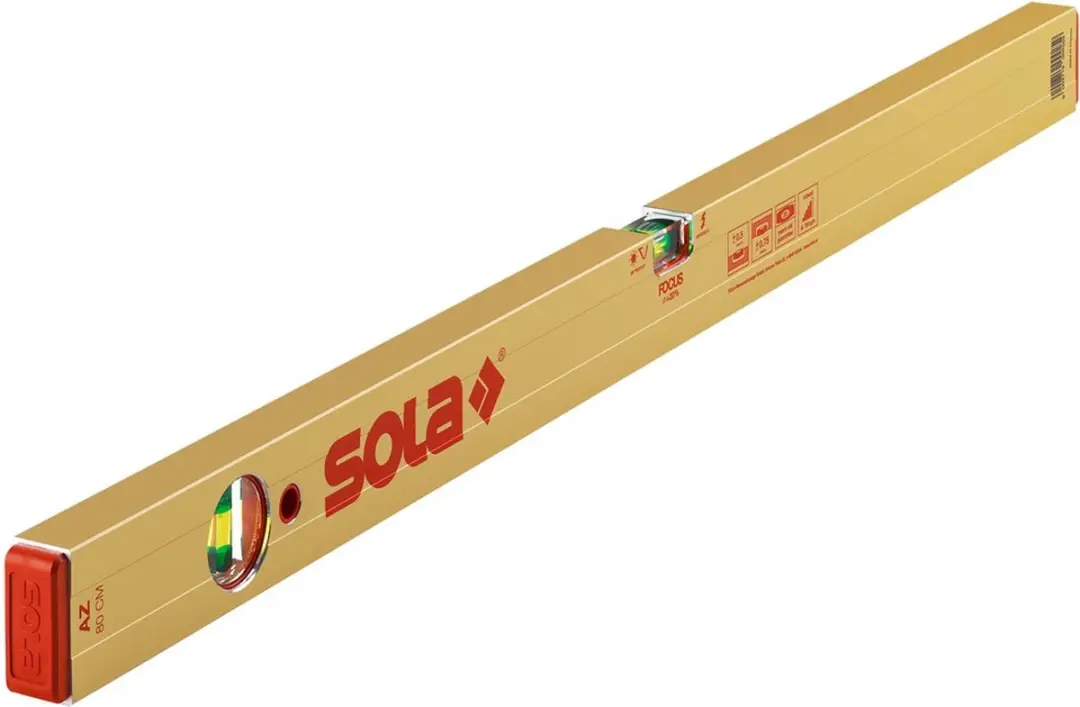 Sola AZ 120 Waterpas 120cm - 01161401 - Bruin