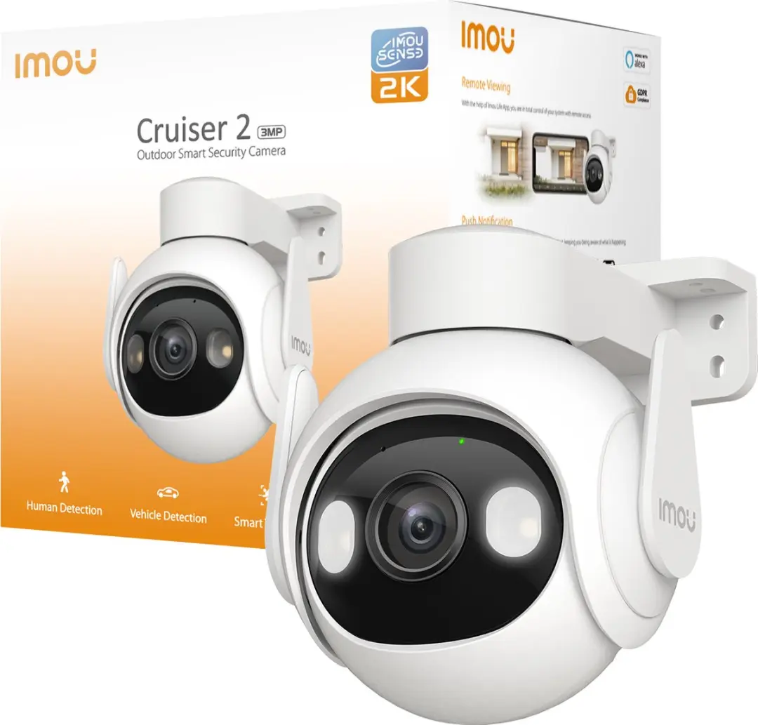 Imou Cruiser 2 IPC-GS7EP-3M0WE-IMOU Beveiligingscamera 2K